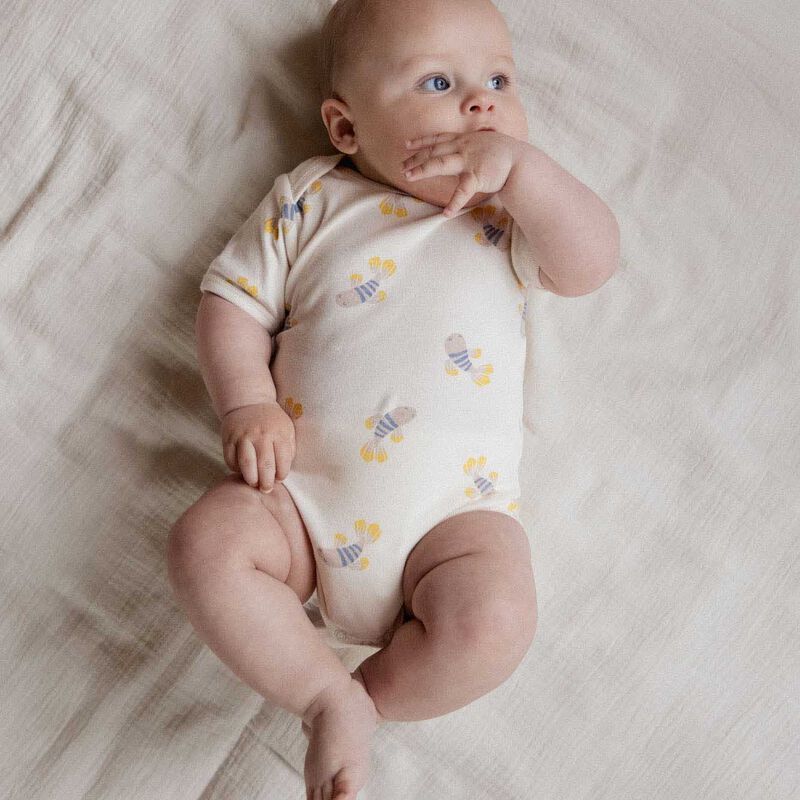 Nature Baby Short Sleeve Bodysuit image number 1